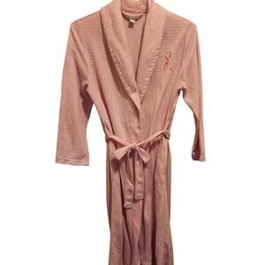 Kim Rogers Intimate Pink Breast Cancer Ribbon Robe